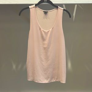 Blush pink xs tank blouse